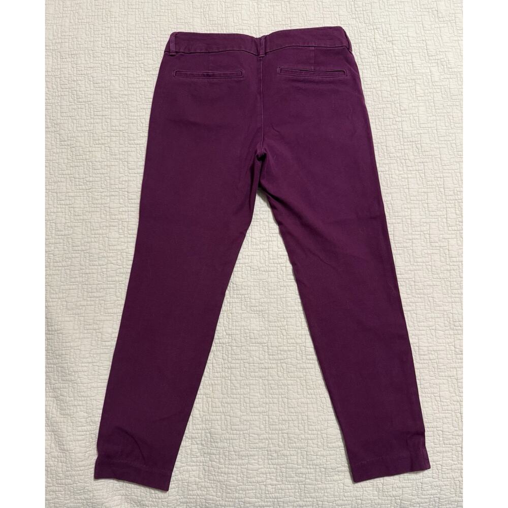 Old Navy Mid Rise Pixie Ankle Pants Purple Size 6 Reg - Picture 9 of 9
